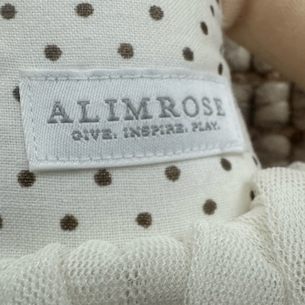 ALIMROSE White and Gold Baby Ballerina Doll - Picture 4 of 6